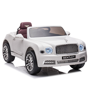Megacar detské elektrické autíčko Bentley Mulsanne , 2x45W, 1x12V 7Ah, biele