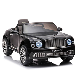 Megacar detské elektrické autíčko Bentley Mulsanne , 2x45W, 1x12V 7Ah, čierne