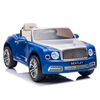Megacar detské elektrické autíčko Bentley Mulsanne , 2x45W, 1x12V 7Ah, modré lakované