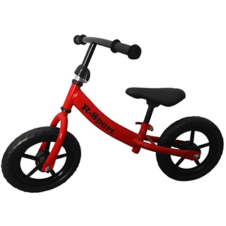 Odrážadlo balančný bicykel R-SPORT RM4, 86x57x34 cm, EVA kolesá 28 cm, červené
