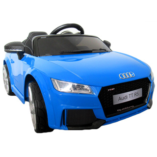 Detské elektrické autíčko MEGACAR AUDI TT RS, 2 x 35W, 12V, modré