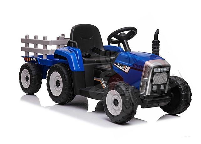 Megacar detský elektrický traktor XMX611, 2x 45W, 12V, 4,5Ah modrý s DO