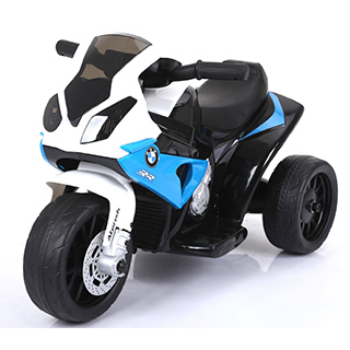 Megacar BMW S1000RR, 25 W, 1x 7,4V 3 Ah, malá modrá