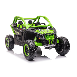 Detské elektrické autíčko bugina Megacar Buggy Can-am RS DK-CA001, 4x200W, 2x24V 7Ah,4x4, zelená