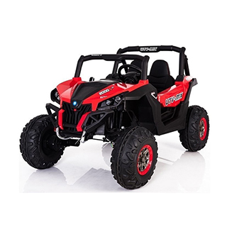 Megacar Jeep XMX603, MP4, 4x45W, 2x12V 7Ah, červený