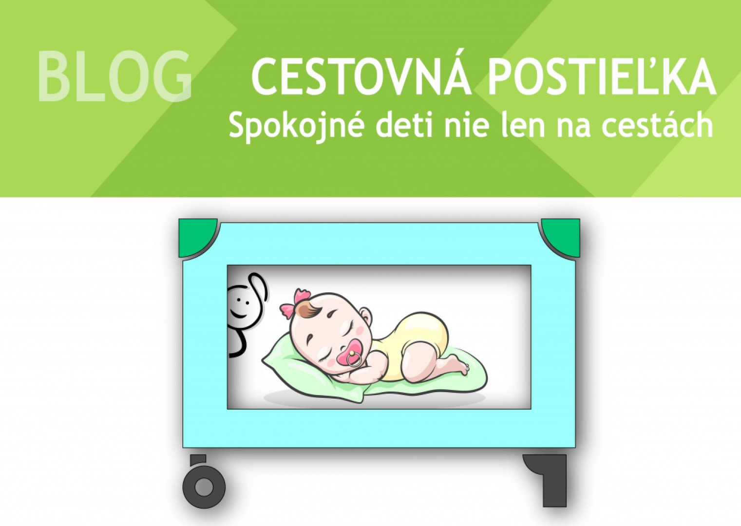 Cestovná postieľka - spokojné deti nie len na cestách