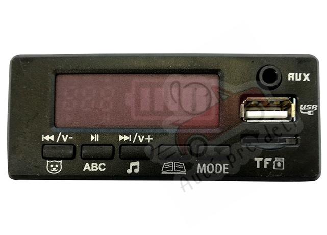 MEGACAR rádio do elektrického autíčka HP012, XMX608