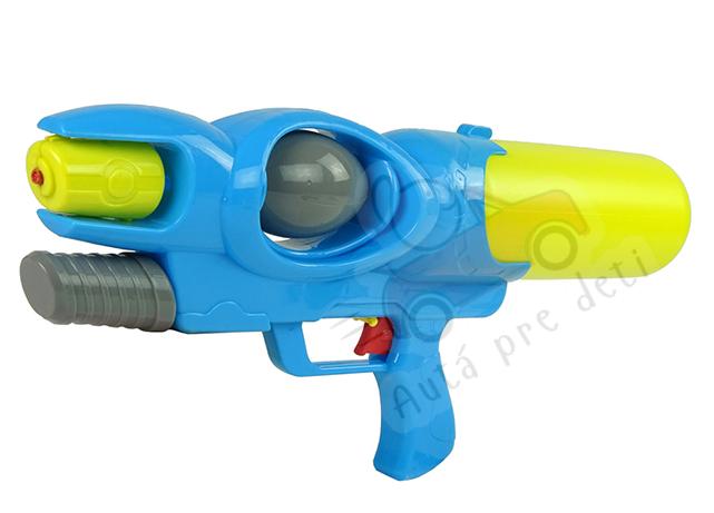 Detská pištoľ na vodu, 50 cm, žlto-modrá