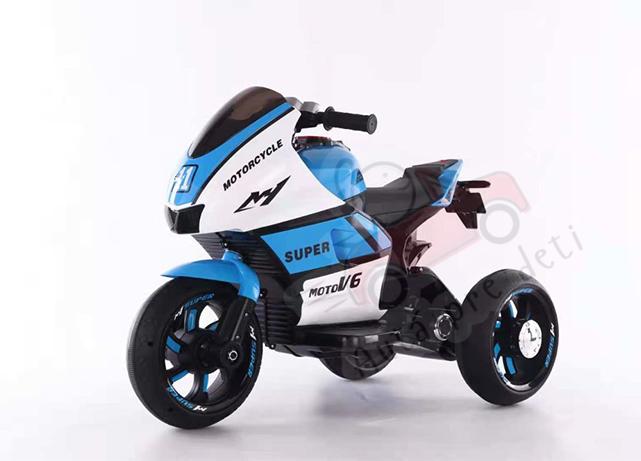 Megacar detská elektrická motorka HT-5188, 2x35W, 2x6V 4Ah , modrá