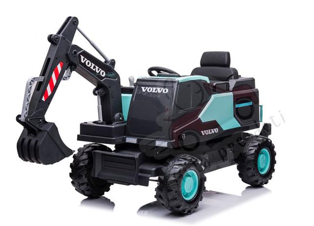 Megacar Volvo DK-VE888, 2x35W, 2x12V 7Ah, modrý