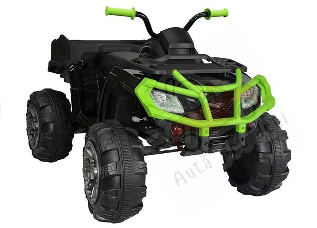 Megacar detská elektrická štvorkolka BDM0909, 2x45W, 24V 5Ah, zelená