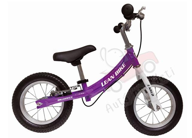 Megacar  balančný bicykel Carlo, nafukovacie kolesá, fialový