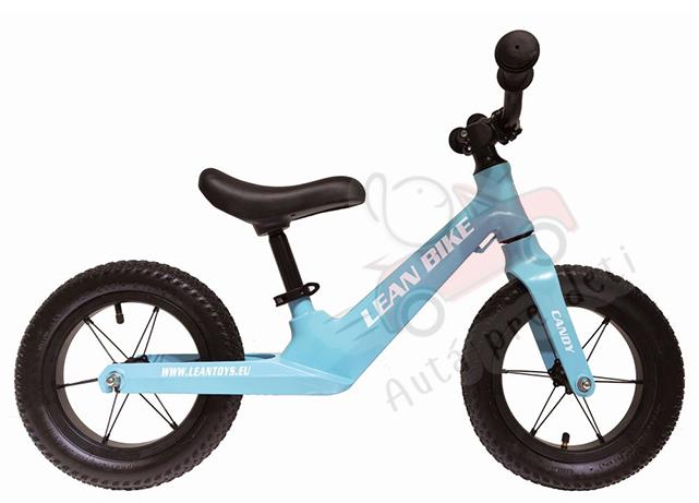 Megacar  balančný bicykel Candy, nafukovacie kolesá, modrý