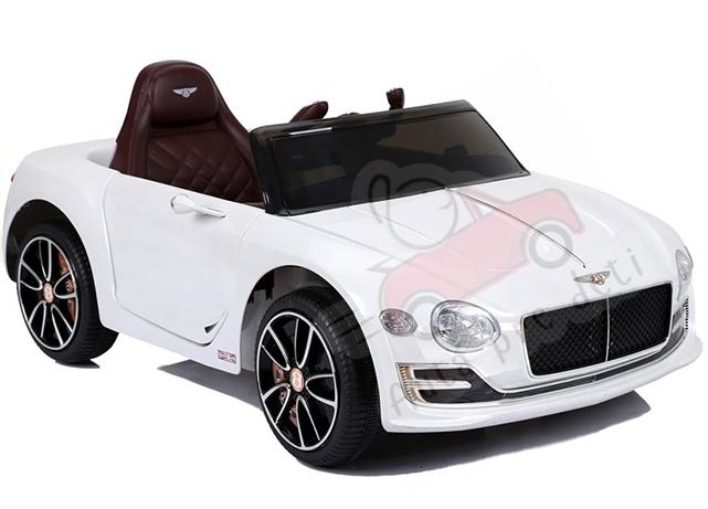 Megacar Bentley, 2x45W, 2x6V 4,5Ah, biele