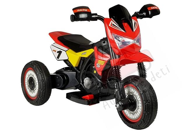 Megacar detská elektrická motorka GTM2288-A, 35W, 6V 4Ah, červená