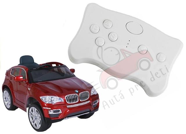 MEGACAR diaľkové ovládanie TX1 pre elektrické autíčko BMW X6, S2588