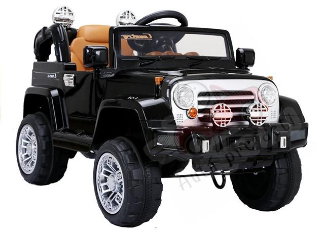 Megacar Jeep JJ245, 2x45W, 2x6V 4Ah, čierny