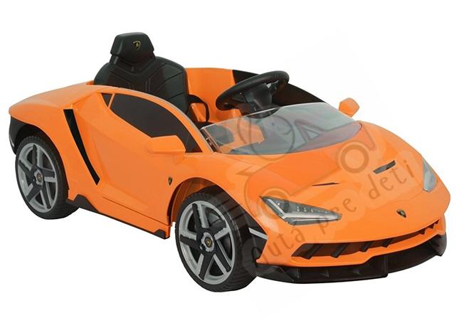 Megacar Lamborghini Centenario, 2x45W, 12V 7Ah, oranžové