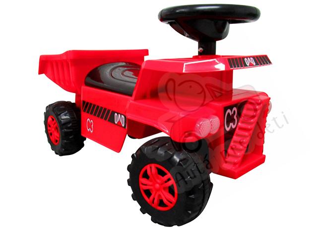 Megacar RIDER 10, 64x37x30 cm, červené