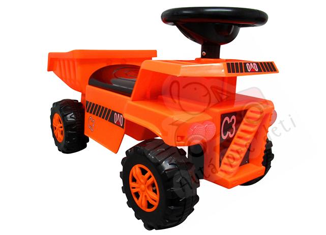 Megacar RIDER 10, 64x37x30 cm, oranžové