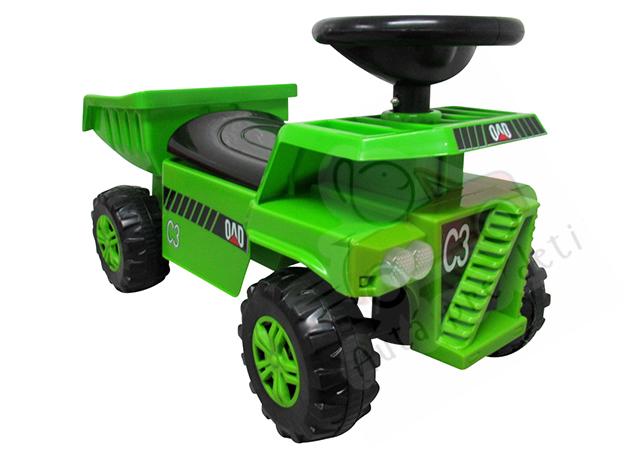 Megacar RIDER 10, 64x37x30 cm, zelené