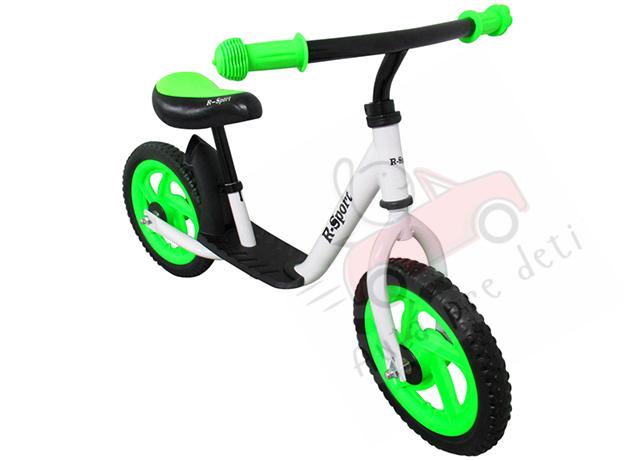 R-SPORT RM5, 85x59x42 cm, penové EVA kolesá 28 cm, bielo-zelené