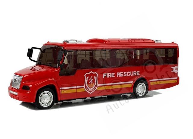 LEANTOYS Linghui Models detský hasičský autobus