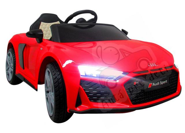 Detské elektrické autíčko Megacar Audi R8 Sport, 2x35W, 1x12V, červené