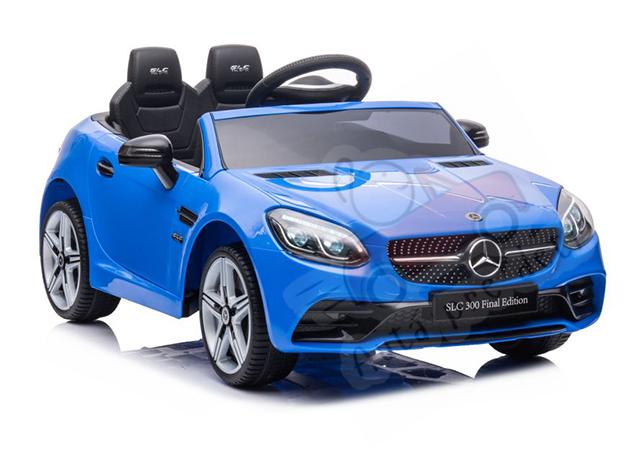 Megacar Mercedes SLC300, 2x45W, 2x6V 4,5Ah, modré