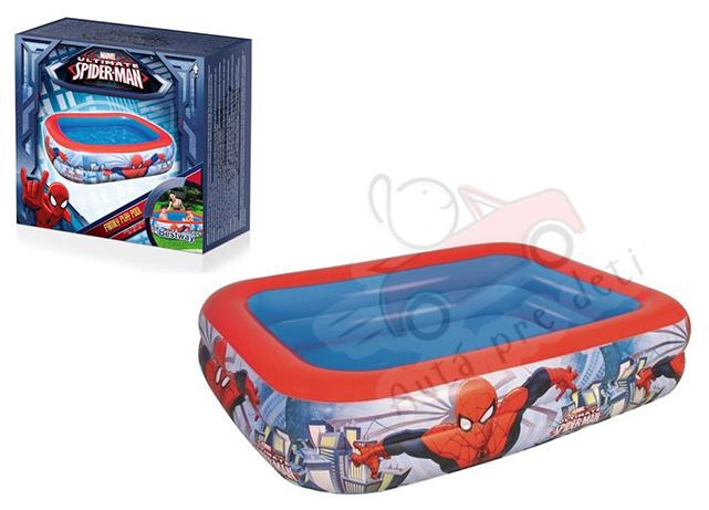 Nafukovací bazén pre deti Bestway 98011 Spider-Man, 200x148x48 cm
