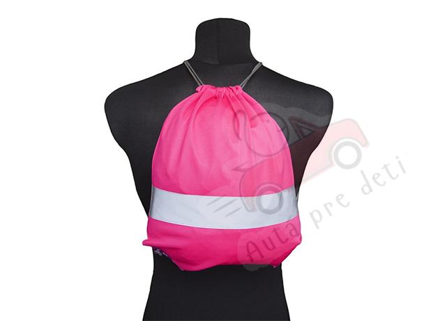 Reflexný batoh pre deti WP-013, ružový