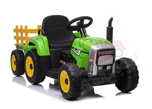 Megacar detský elektrický traktor XMX611, 2x 45W, 12V, 4,5Ah zelený