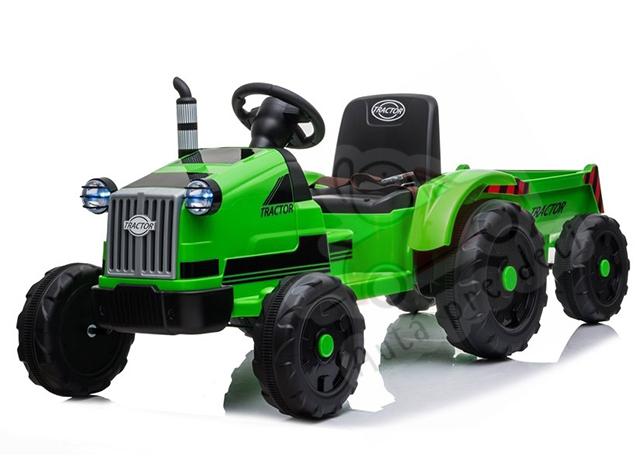 Megacar detský elektrický traktor CH9959, 2x45W, 1 x 12V, 7Ah, zelený