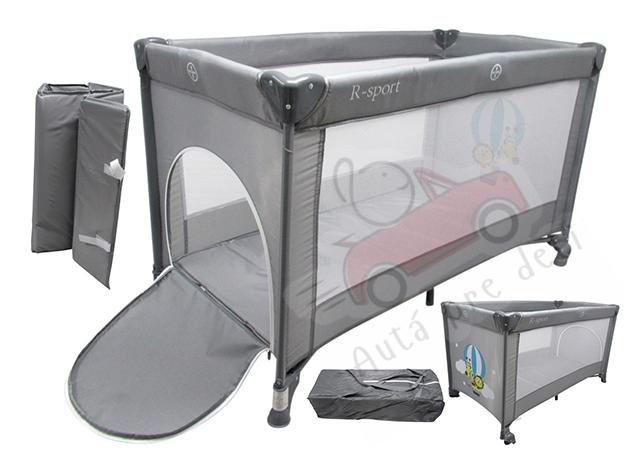 R-SPORT KM1 125x66x50 cm, sivá