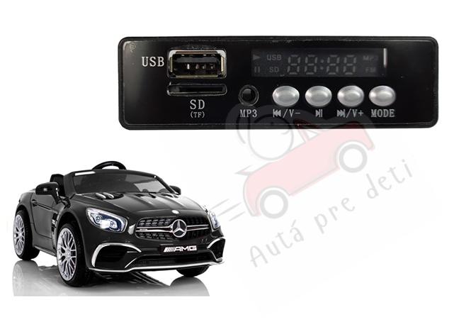 MEGACAR rádio do elektrického autíčka Mercedes SL65, XMX602