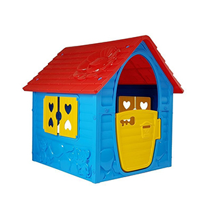 Záhradný domček pre deti 456, 90x98x106 cm, modrý