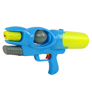 Detská pištoľ na vodu, 50 cm, žlto-modrá
