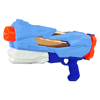 Detská pištoľ na vodu, 41 cm, 800 ml, dosah 8 m, modrá