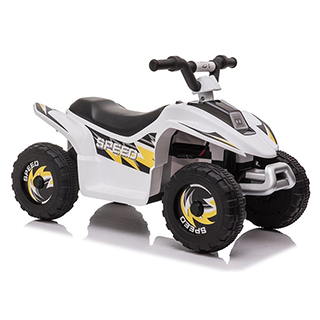 Megacar detská elektrická štvorkolka XMX612, 35W, 6V 7Ah, biela