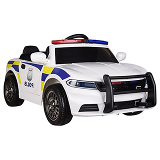 Megacar Polícia JC 666, 2x45W, 12V 4,5h, biele