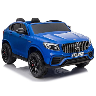 Megacar Mercedes GLC 63S, dvojmiestne, MP4, 4x45W, 1x12V 10Ah, modré lakované