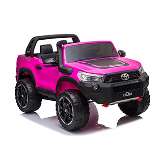 Megacar Toyota Hilux DK-HL850, 4x45W, 2x12V 7Ah, ružové