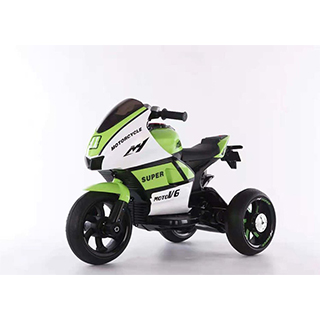 Megacar detská elektrická motorka HT-5188, 2x35W, 2x6V 4Ah , zelená