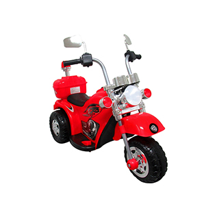 Detská elektrická motorka trojkolesová Megacar MM8 1x20W, 1x6V 4,5Ah, červená