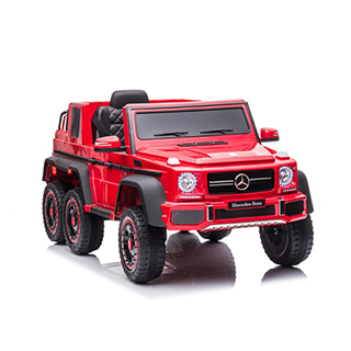 Terénne elektrické autíčko Megacar Mercedes Benz G63 6x6,  6x45W, 1x12V 10Ah, červené