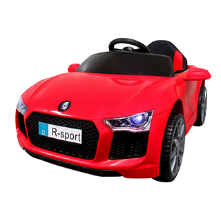 Megacar BM4, 2x30W, 1x6V 7Ah, červené