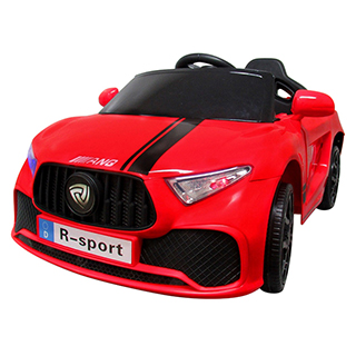 Detské elektrické autíčko Megacar BM7, 2x30W, 2x6V 4,5Ah, červené