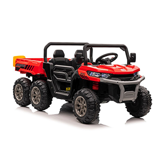 Megacar XMX623B, 2x200W, 1x24V 7Ah, červená