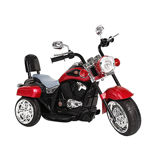 Megacar detská elektrická motorka TR1501,35W, 6V 4,5Ah, červená