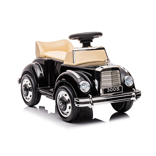 Megacar Mercedes 300S, 1x15W, 1x6V 4,5Ah, čierne
